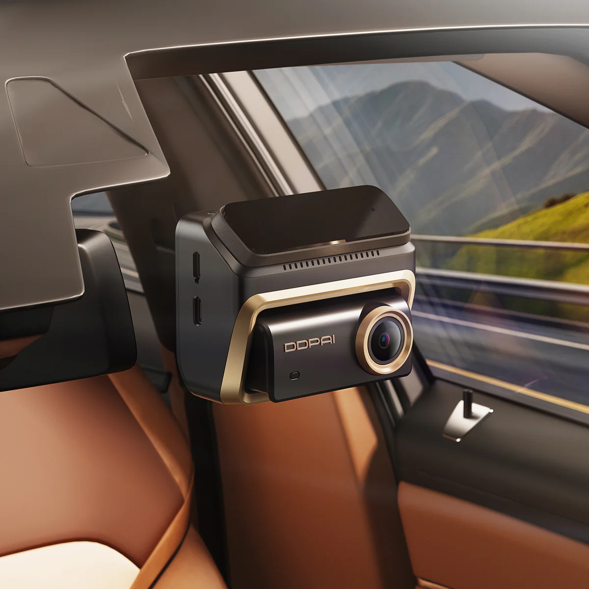 داش كام DDPAi Z90 Master كاميرا امامية 4K وخلفية 4K تدعم GPS+4G