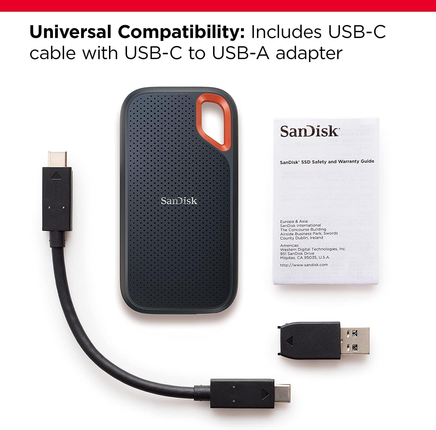 يتميز محرك الأقراص الصلبة المحمول SanDisk Extreme PRO بواجهة USB 4.0، وسرعات قراءة تصل إلى 3800 ميجابايت/ثانية وسرعات كتابة تصل إلى 3700 ميجابايت/ثانية، وتوافق مع الإصدارات السابقة من واجهات USB 3.2 و يتميز محرك الأقراص الصلبة المحمول SanDisk Extreme PRO بواجهة USB 4.0، وسرعات قراءة تصل إلى 3800 ميجابايت/ثانية وسرعات كتابة تصل إلى 3700 ميجابايت/ثانية، وتوافق مع الإصدارات السابقة من واجهات USB 3.2 و