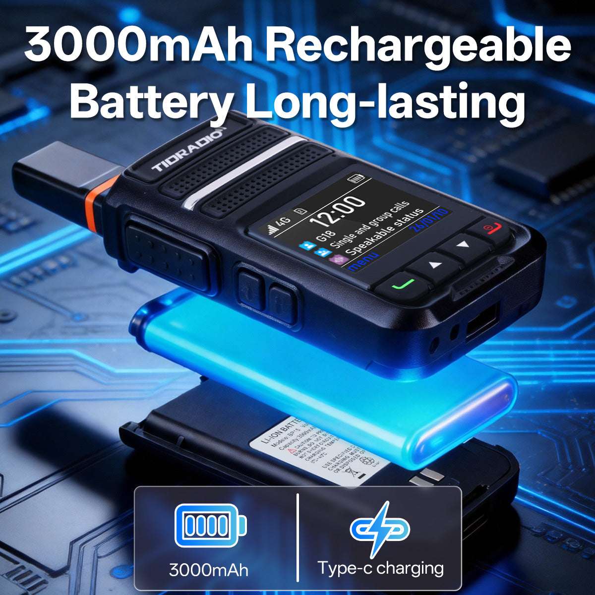 جهاز لاسلكي TD-G18 عالمي بتقنية LTE غير محدود المدى مع شريحة SIM